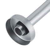 Shower Arm S Shape Gooseneck Stainless Steel Shower Head Extension Arm Bathroom NPT Shower Head Arm for Home233 Brushed