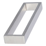 Stainless Steel Towel Rack Bathroom Towel Holder Wall Mounted Towel Bar Square Thicken Towel Hanger
