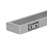 Stainless Steel Towel Rack Bathroom Towel Holder Wall Mounted Towel Bar Square Thicken Towel Hanger