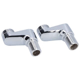 G1/2 to G3/4 Shower Mixer Faucet Swing Arm Adapter Cold Hot Water Pipe Fixed Accessory for Bathroom