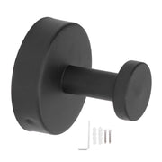 Single Coat Hook 304 Stainless Steel Black Wall Mounted Towel Clothes Hat Hanger for Bathroom Kitchen In Australia - Darrahopens
