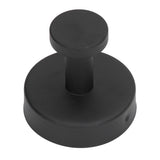 Single Coat Hook 304 Stainless Steel Black Wall Mounted Towel Clothes Hat Hanger for Bathroom Kitchen