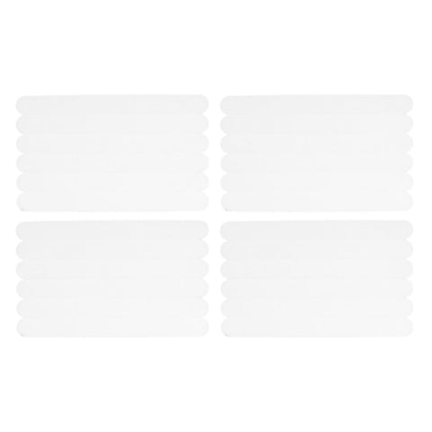 24pcs Bath Security Stickers Bath Tub Adhesive Treads for Bathtubs Showers Stairs and Floors