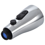 Faucet Spray Head G1/2 Brushed Silver 3 Functions Pull Down Sprayer Nozzle for Kitchen02 Type