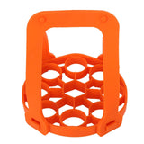 9Hole Silicone Egg Steamer Rack AntiScalding Pressure Cooker Sling Heat Insulation Pad(Orange ) In Australia - Darrahopens