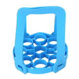 9Hole Silicone Egg Steamer Rack AntiScalding Pressure Cooker Sling Heat Insulation Pad(Blue ) In Australia - Darrahopens