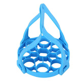 9Hole Silicone Egg Steamer Rack AntiScalding Pressure Cooker Sling Heat Insulation Pad(Blue ) In Australia - Darrahopens