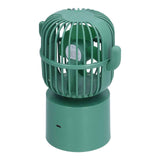 Mini Fan Cactus Shape Shaking Head Low Noise USB Charging Office Student Desktop Fan for Home Office In Australia - Darrahopens