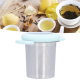 Stainless Steel Tea Strainer Silicone Double Handle Tea Strainer Tea Strainer Tea Maker
