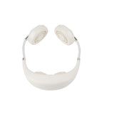 Hanging Neck Fan Portable Multifunction Leafless Massage Aromatherapy Neck Fanfor Outdoor HomeWhite 2.3in