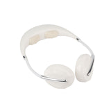 Hanging Neck Fan Portable Multifunction Leafless Massage Aromatherapy Neck Fanfor Outdoor HomeWhite 2.3in