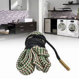 195cm Bore Cleaning Rope Reusable Machine Washable Cotton Cloth Bore Cleaner AccessoryG04:7.62mm