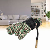 195cm Bore Cleaning Rope Reusable Machine Washable Cotton Cloth Bore Cleaner AccessoryG04:7.62mm