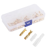 120Pcs Wire Terminals Connector High Conductivity Antioxidant PVC Insulated Safe Easy Male Female Wire Terminals