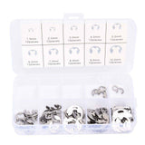 120PCS Snap Rings M1.5‑10 Mini Portable Corrosion Resistant Stainless Steel Snap Rings Kit120PCS In Australia - Darrahopens
