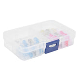 50pcs Waterproof Wire Connectors Bendable Marine Grade Insulated Electrical Wire TerminalsWhite 10 Red 23 Blue 12 Yellow 5