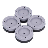 4Pcs Non Slip Anti Vibration Pad Anti Shock Absorbing Feet Pad for Automatic Washing Machine