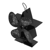 4 Blades Heat Powered Fan Santa Claus Pattern Fireplace Fan for Heat Distribution Circulating Warm AirBlack In Australia - Darrahopens