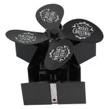 Stove Fans 4 Blades Heat Powered Low Noise High Temperature Resistant Fireplace Fan for HomeBlack In Australia - Darrahopens