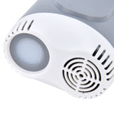 Portable Outdoor Shower Set Camping Shower Pump Handheld Sprayer for Hiking Traveling USB Charging(GrayWhite )