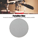 Coffee Portafilter Screen Reusable 316 Stainless Steel Puck Screen Filter Accessory 100μm Filter Fineness53.5mm / 2.1in
