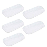 5PCS Microfiber Mop Pads Reusable Mop Head Cleaning Pads Replacement for Secura EM‑516