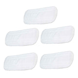 5PCS Microfiber Mop Pads Reusable Mop Head Cleaning Pads Replacement for Secura EM‑516