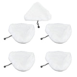 5Pcs Mop Cover Replacement Pads Strong Water Absorption Fit for Steamboy X5 H20 S302 S001 Mop