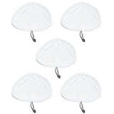 5Pcs Mop Cover Replacement Pads Strong Water Absorption Fit for Steamboy X5 H20 S302 S001 Mop