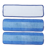 3PCS Wet Dry Dual Use Mop Cloth Refills Reusable Microfiber Mop Pad for Bona Mop Floor Cleaning