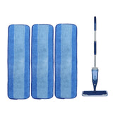 3PCS Wet Dry Dual Use Mop Cloth Refills Reusable Microfiber Mop Pad for Bona Mop Floor Cleaning