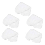5PCS Fiber Mop Pads Steam Cleaning Pad Cloth Accessory Fits for Vileda Steam Mop Cleaner In Australia - Darrahopens