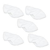 5PCS Steam Mop Pad Microfiber Steam Mop Pad Steam Nozzle Part for Karcher SC1 SC2 SC3 SC4 SC5 SV7
