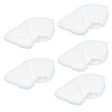 5PCS Steam Mop Pad Microfiber Steam Mop Pad Steam Nozzle Part for Karcher SC1 SC2 SC3 SC4 SC5 SV7