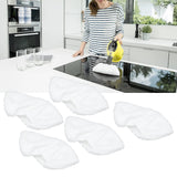 5PCS Steam Mop Pad Microfiber Steam Mop Pad Steam Nozzle Part for Karcher SC1 SC2 SC3 SC4 SC5 SV7
