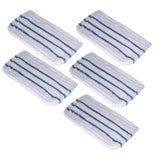 5PCS Washable Fiber Mopping Pads Replacement Steam Mop Accessory Fit for FSM1610/1630