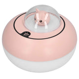300ml LED Desk Humidifier White Pink USB Powered Mute Colorful Large Capacity Air Humidifier for Home Office In Australia - Darrahopens