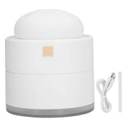 400ml Steamed Bun Shape Air Humidifier 2 Gears Adjustable Desktop Humidifier USB PoweredWhite In Australia - Darrahopens