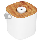 600ml Portable Humidifier USB Charging Nanometer Atomizing Desktop Humidifier Wood Grain 30ml/h In Australia - Darrahopens