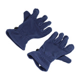 Windproof Gloves Induced Wearable Thickened Non Slip Blue Winter Gloves for Outdoor RidingL