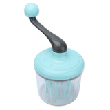 Hand Mixer PP Handheld Egg Beater with Detachable Handle Cream Whisk Convenient and Non Slip Light Green for Kitchen In Australia - Darrahopens