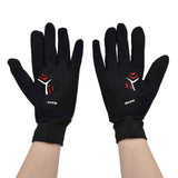 Cycling Gloves Touch Sensitive Waterproof Black Non Slip Windproof Gloves for Outdoor Cycling TravelXL