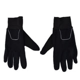 Cycling Gloves Touch Sensitive Waterproof Black Non Slip Windproof Gloves for Outdoor Cycling TravelXL