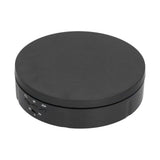 145mm 360° Round Auto Rotating Display Stand 3 Speed Control USB Powered Jewelry Turntable for ExhibitionBlack