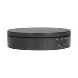 145mm 360° Round Auto Rotating Display Stand 3 Speed Control USB Powered Jewelry Turntable for ExhibitionBlack