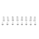 8Pcs Poppet Valve Good Airtightness No Leakage Corrosion Resistant Easily Use Install Ball Lock Poppet Valve