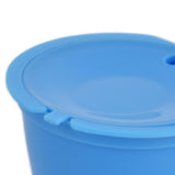 5Pcs 50ml Coffee Capsule Reusable Coffee Filter Cup with Spoon for DOLCE GUSTO Coffee MachineBlue