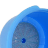 5Pcs 50ml Coffee Capsule Reusable Coffee Filter Cup with Spoon for DOLCE GUSTO Coffee MachineBlue