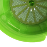 5Pcs 50ml Coffee Capsule Reusable Coffee Filter Cup with Spoon for DOLCE GUSTO Coffee MachineGrass Green