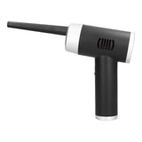 Portable Cordless Air Duster Multipurpose Powerful 32000 RPM Dust Cleaner for Home Car Use Black+Silver In Australia - Darrahopens